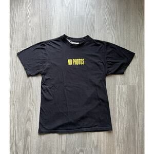 Justin Bieber Barney’s Purpose Tour No Photos T-Shirt Size Large Super Rare